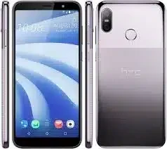HTC U12 life smartphone, showing its sleek design and vibrant display.