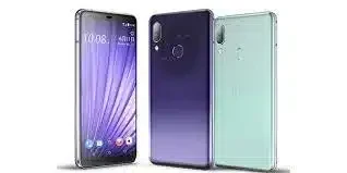 HTC U19e smartphone, sleek design, vibrant colors, premium build quality