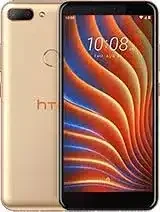 HTC Wildfire E smartphone, front view, showcasing the display and camera.