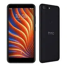 HTC Wildfire E1 lite smartphone, back view