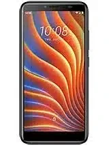 HTC Wildfire E1 lite smartphone, back view