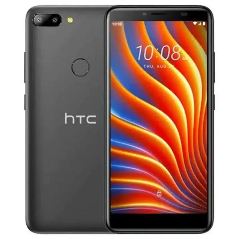 HTC Wildfire E1 lite HTC Wildfire E1 lite smartphone, back view