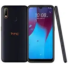 HTC Wildfire E1 Plus smartphone, front view