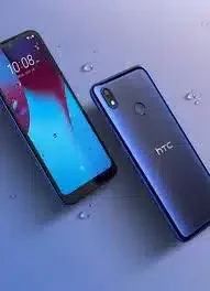 HTC Wildfire E1 Plus smartphone, front view