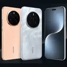 Honor Magic7 Pro smartphone, showcasing its sleek design and powerful camera system.