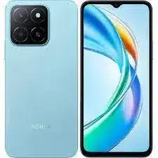 A person holding the Honor X5b smartphone, showcasing its sleek design and vibrant display.