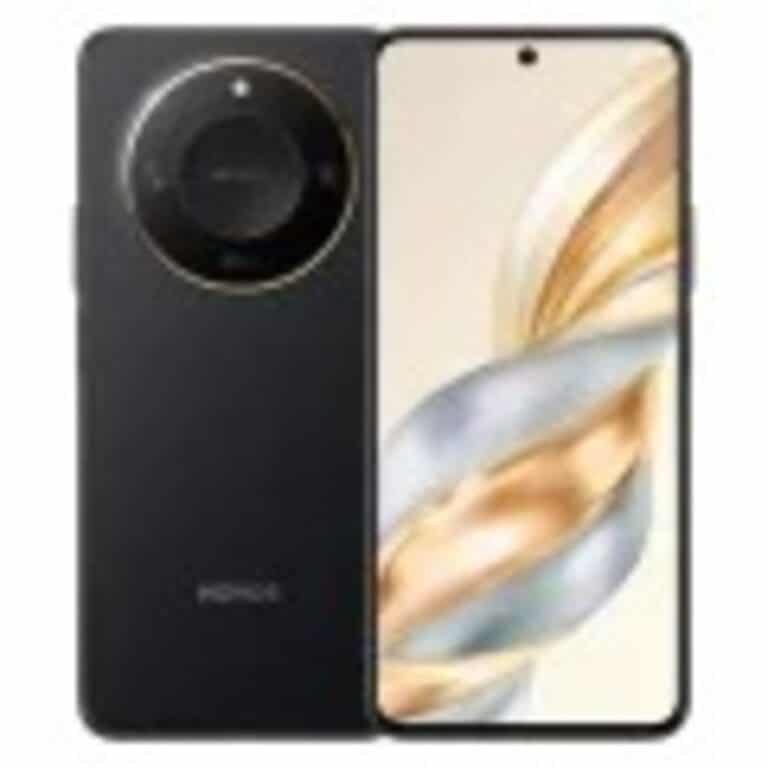 A sleek smartphone with a vibrant display, showcasing its powerful camera capabilities and modern design