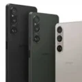 Front view of the Sony Xperia 1 VI smartphone showcasing its immersive display and sleek design.