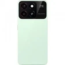 Close-up of the rear camera setup on the ZTE Blade A35, emphasizing its photography capabilities.