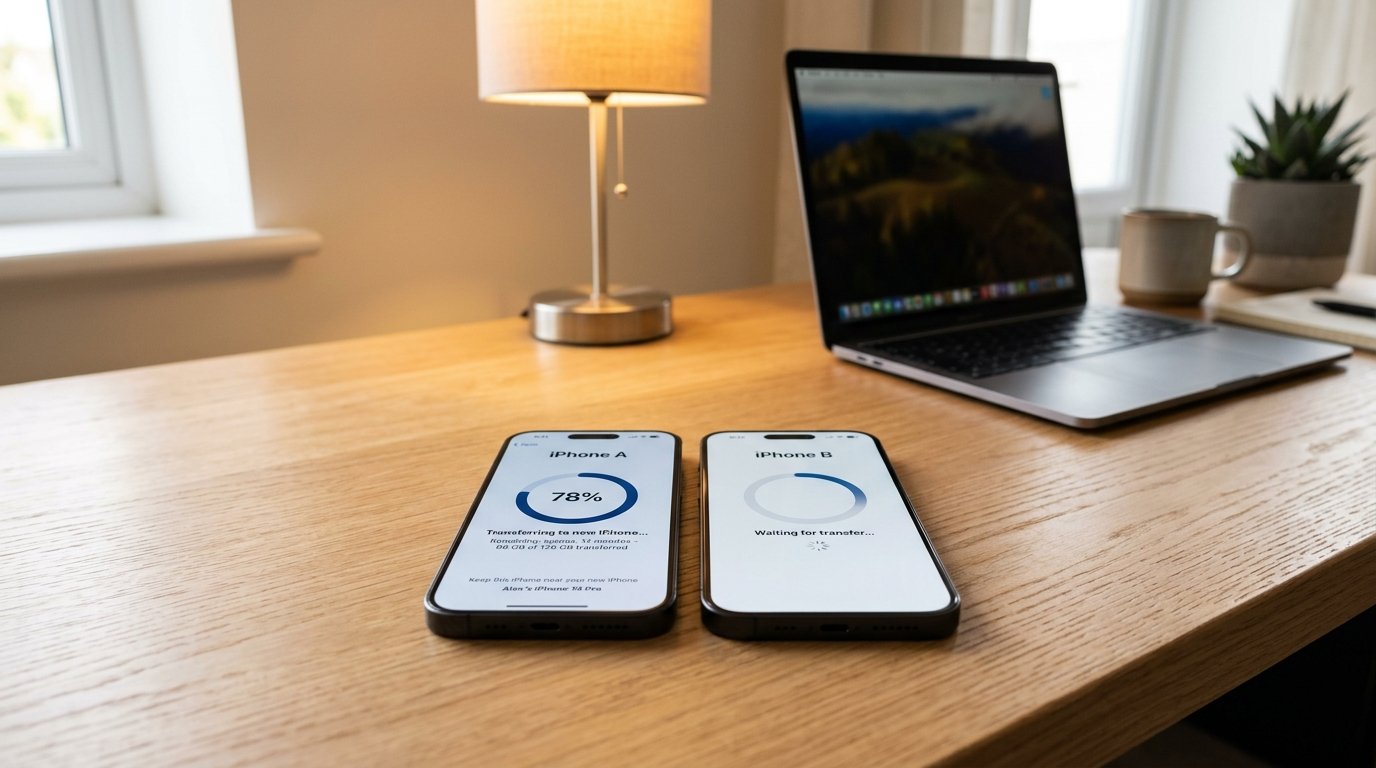 iPhone Quick Start Not Working? Fix Stalled Transfers (2026)